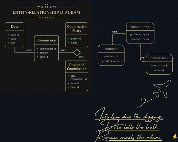 Amazon Portfolio project displaying unconventional intution meets data analysis creative storytelling regarding Amazon commissions.
