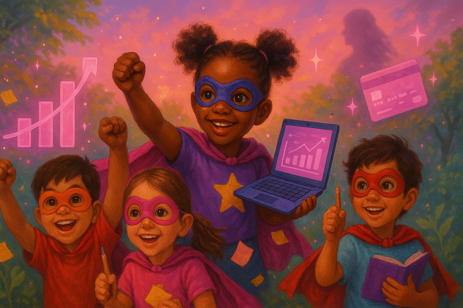 Burnt-out Amazon entrepreneur reconnects with her inner child superhero through data and creative strategy