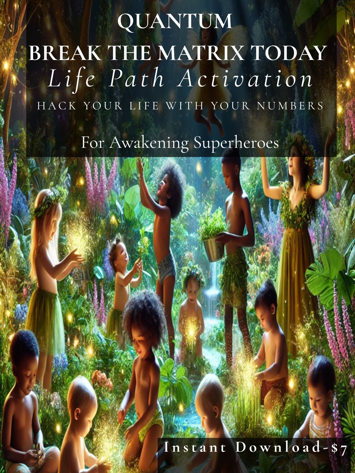 Quantum Break The Matrix Life Path Activation — Quantum Numerology AI Prompt for Awakening Superheroes